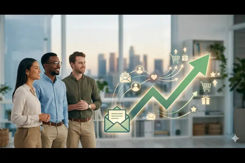 How does email marketing increase customer retention and sales?